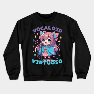 Singing girl Crewneck Sweatshirt